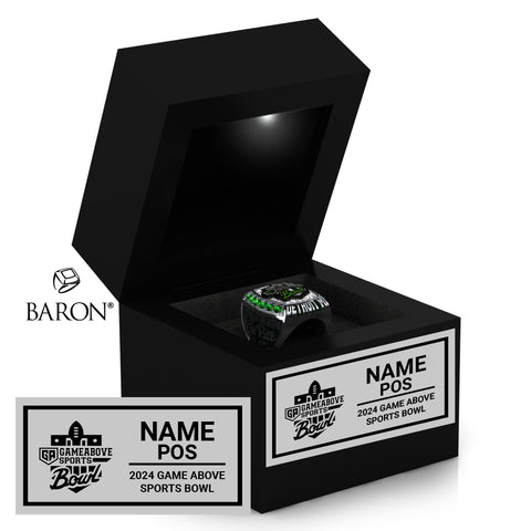 Game Above Sports Bowl 2024 Championship Black LED Ring Box