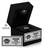 Gasparilla Bowl Officials 2024 Championship Black LED Ring Box