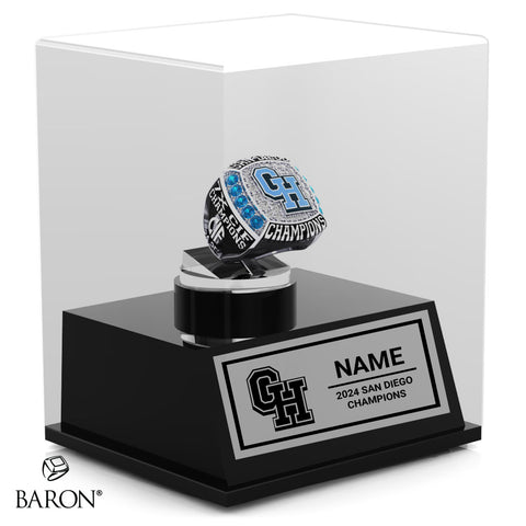 Granite Hills Cheer 2024 Championship Display Case