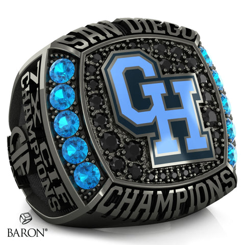 Granite Hills Cheer 2024 Championship Ring - Design 1.4