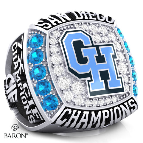 Granite Hills Cheer 2024 Championship Ring - Design 1.5
