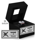Grover Cleveland Boys Water Polo 2025 Championship Black Window Ring Box