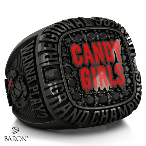 GymTyme CandyGirls 2024 Championship Ring - Design 1.2