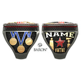 GymTyme Fever Cheer 2024 Championship Ring - Design 1.2