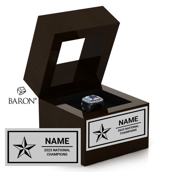 GymTyme Illinois Style 2023 Championship Window Ring Box