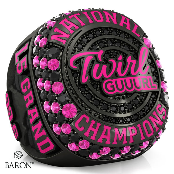 GymTyme Illinois Twirl  2023 Championship Ring - Design 1.6
