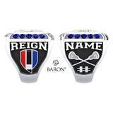 Harlem Reign Lacrosse 2023 Championship Ring - Design 1.2