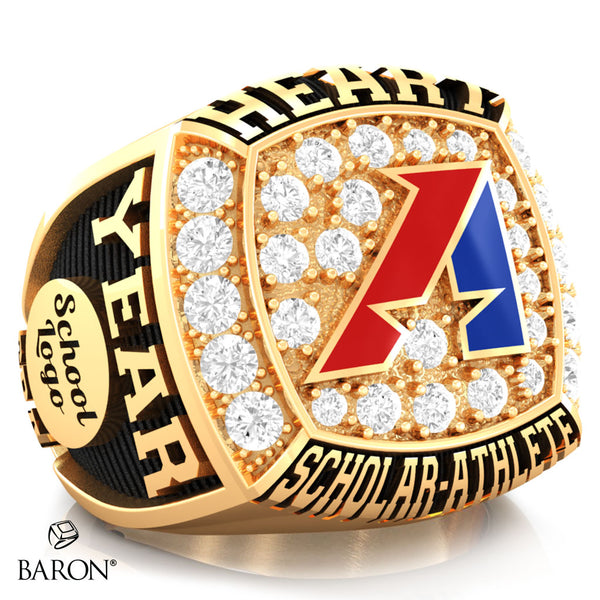 Heart of America Athletic Conference Scholar-Athlete Awards Ring - Design 1.6