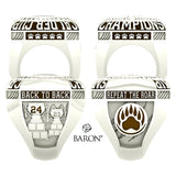 Hershey Bears Friends & Family 2024 Championship Fan Ring - Design 3.4