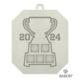 Hershey Bears Friends & Family 2024 Championship Fan Ring Top Pendant - Design 3.3