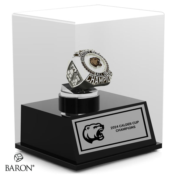 Hershey Bears 2024 Championship Fan Display Case