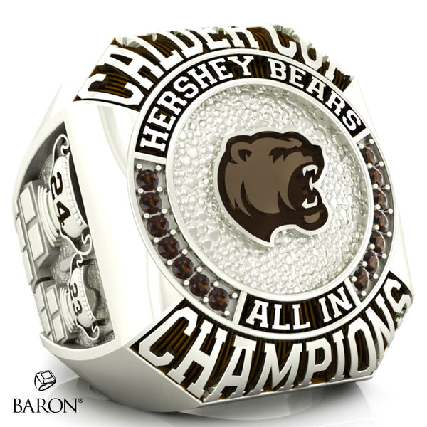 Hershey Bears 2024 Championship Fan Ring - Design 10.1