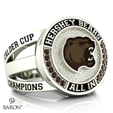 Hershey Bears 2024 Championship Fan Renown Ring - Design 9.1