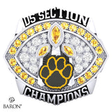 Hughson High School Football 2024 Championship Ring - Design 3.9