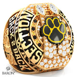 Hughson High School Football 2023 Championship Ring - Design 2.13