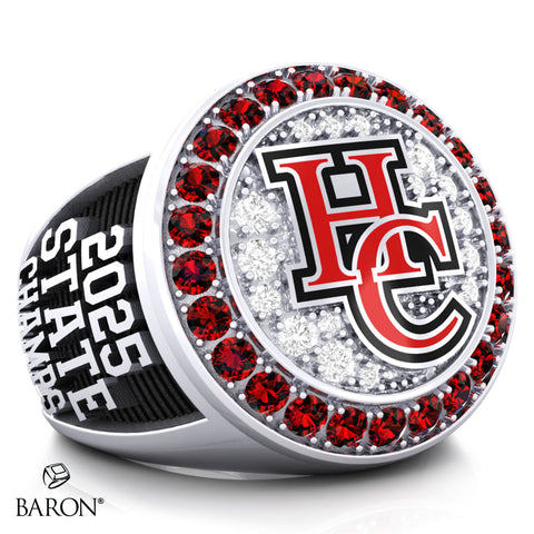 Hunterdon Central Cheer 2025 Championship Ring - Design 4.3