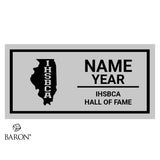 IHSBCA Hall of Fame 2024 Championship Black Window Ring Box