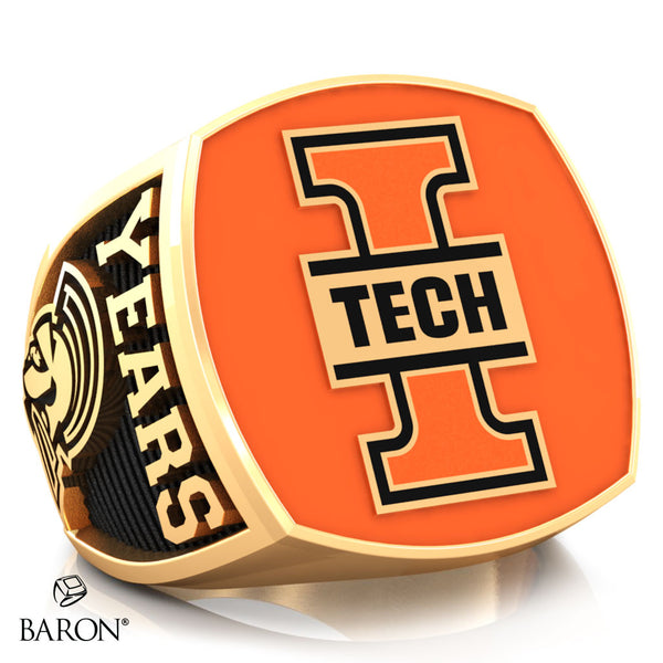 Indiana Tech Varsity Ring - Design 1.11