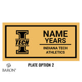 Indiana Tech Varsity Championship Black Standard Window Ring Box