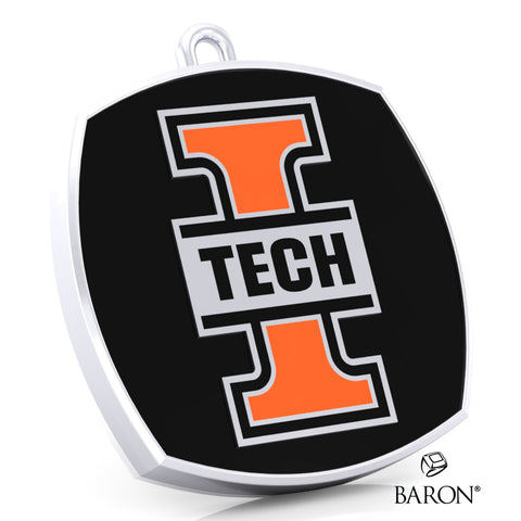 Indiana Tech Varsity Ring Top Pendant - Design 1.5