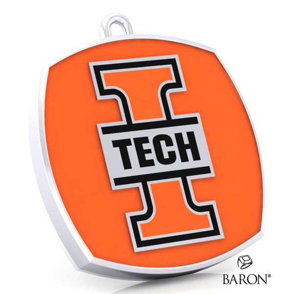 Indiana Tech Varsity Ring Top Pendant - Design 1.6