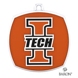 Indiana Tech Varsity Ring Top Pendant - Design 1.6