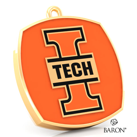 Indiana Tech Varsity Ring Top Pendant - Design 1.7