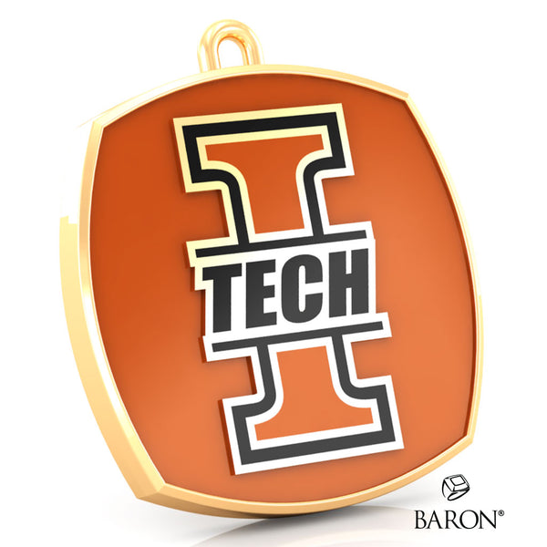 Indiana Tech Varsity Championship Ring Top Pendant - Design 1.7