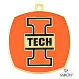Indiana Tech Varsity Ring Top Pendant - Design 1.7