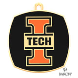 Indiana Tech Varsity Ring Top Pendant - Design 1.8