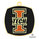Indiana Tech Varsity Ring Top Pendant - Design 1.8