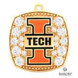 Indiana Tech Varsity Ring Top Pendant - Design 1.9