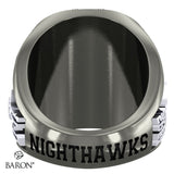 Ironwood Ridge Nighthawks High School Golf 2023 Championship Ring - Design 3.6