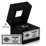 Ironworkers Black Window Ring Box