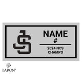 Justin-Siena High School Baseball 2024 Championship Black Window Ring Box