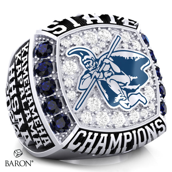 Kamehameha Kapālama Volleyball 2024 Championship Ring - Design 2.1