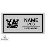 LA Bowl Officials Football 2023 Championship Black Window Ring Box