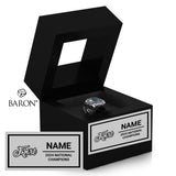 LA Cheerz Frost 2024 Championship Black Window Ring Box