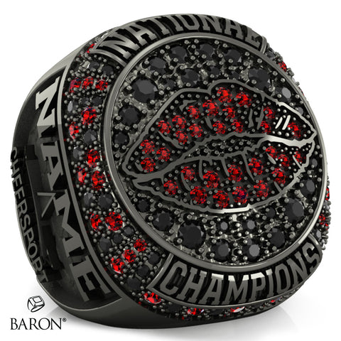 LA Cheerz Scarlet Cheer 2023 Championship Ring - Design 2.3