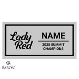 Lady Red Cheer 2025 Championship Display Case
