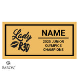 Lady Red Cheer 2025 Order 2 Championship Display Case