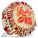 Lady Red Cheer 2025 Order 2 Championship Ring - Design 2.2