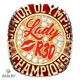 Lady Red Cheer 2025 Order 2 Championship Ring - Design 2.2