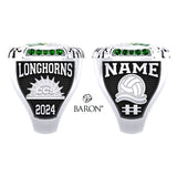 Leigh High School Girls Water Polo 2024 Championship Ring - Design 2.1