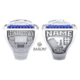 Leonardtown High School Soccer 2023 Championship Ring - Design 1.1