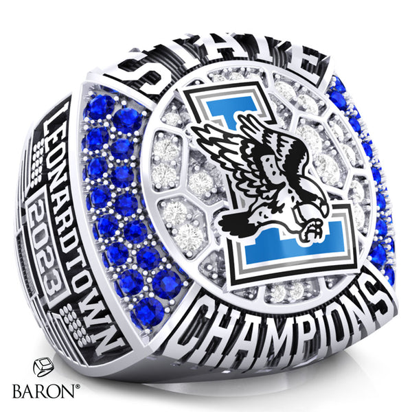 Leonardtown High School Soccer 2023 Championship Ring - Design 1.1