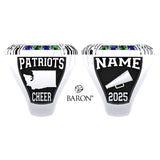 Liberty High School Cheer 2025 Championship Ring - Design 1.5
