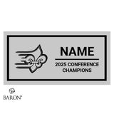 Limestone Acrobatics and Tumbling 2025 Championship Black Window Ring Box