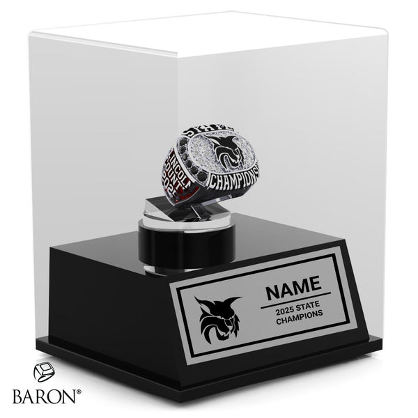 Lincoln County Track and Field 2025 Championship Display Case