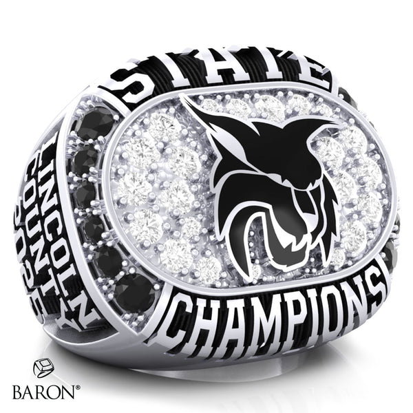 Lincoln County Track and Field 2025 Championship Ring - Design 1.2